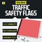 Dc Cargo Red Safety Flag with EZ Mount, 2PK SFEZMR-2 - alternate 4